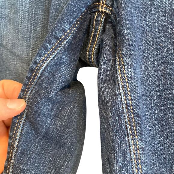 JJill Authentic Fit Slim Ankle Mid Rise Soft Stretch Skinny Indie Jeans Size 10 - Picture 11 of 16